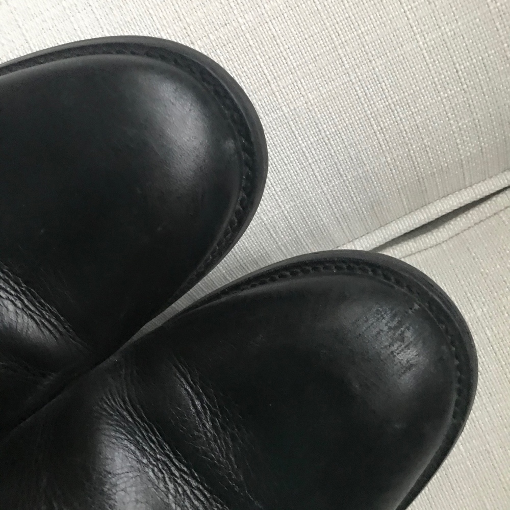 💲⬇️($185)Tory Burch Alessandra leather boots - Picture 7 of 8